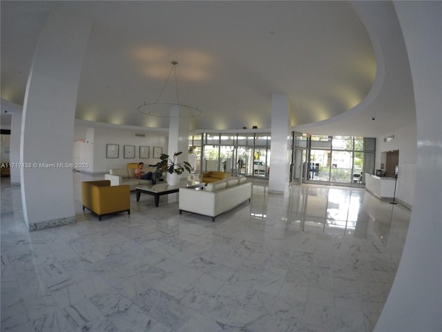 view of community lobby