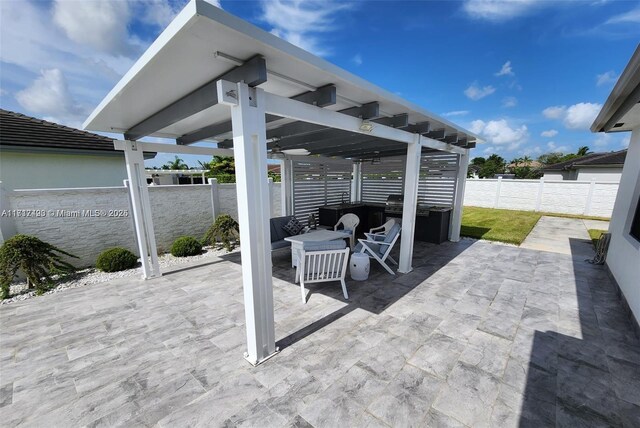 view of patio