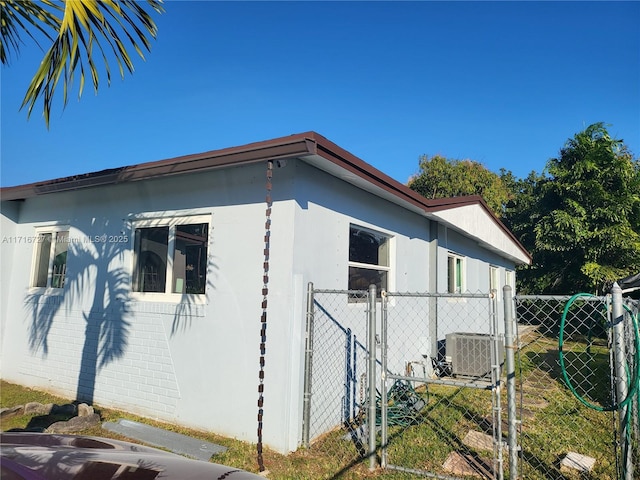 view of side of property