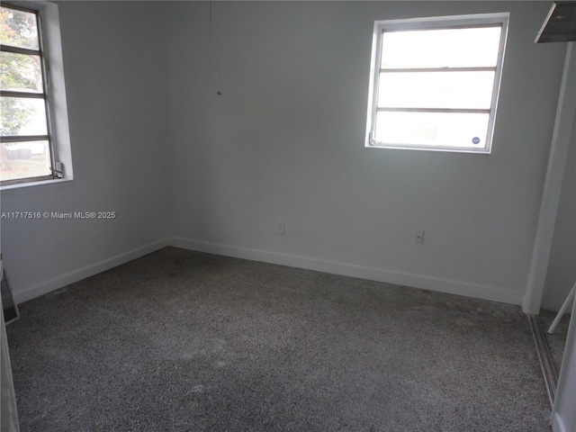 empty room featuring carpet