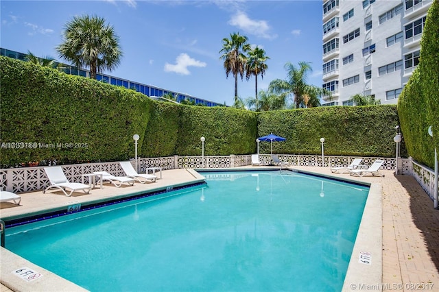 view of swimming pool