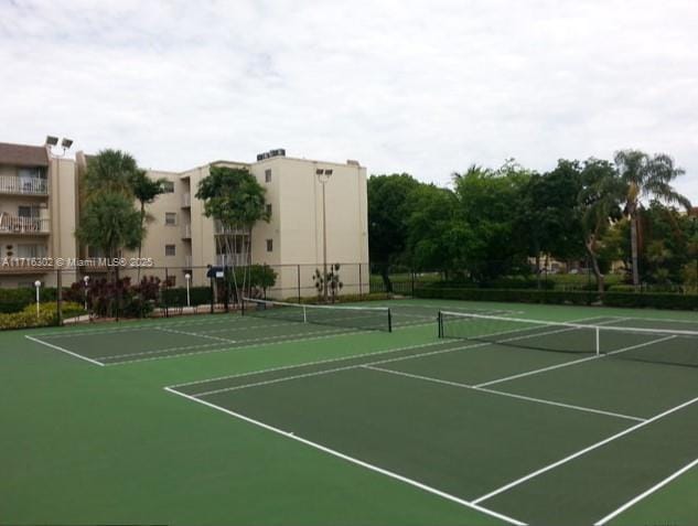 view of sport court