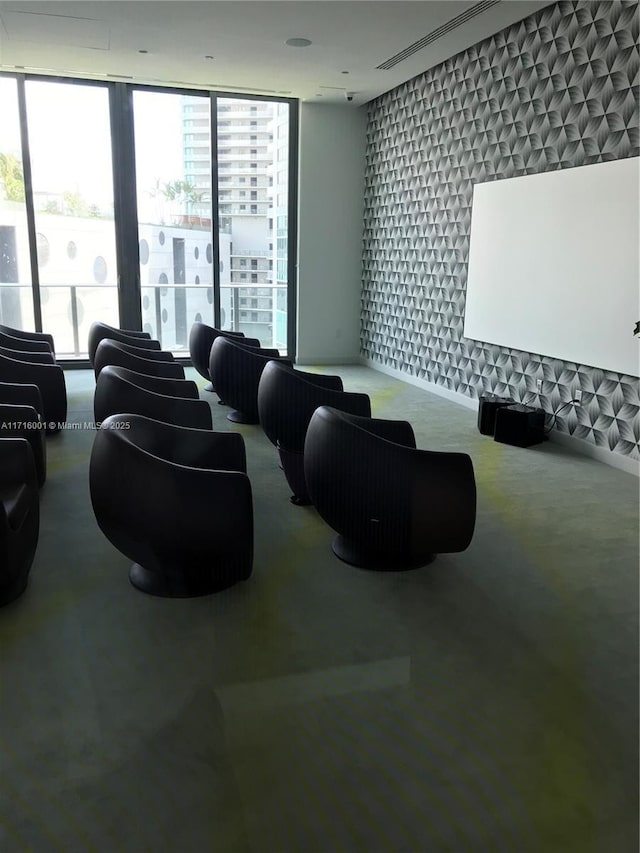 view of home theater room