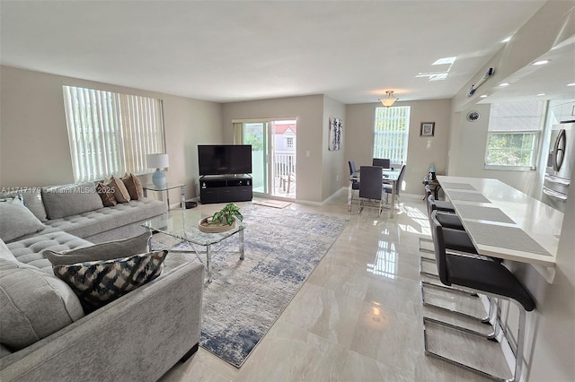 view of living room