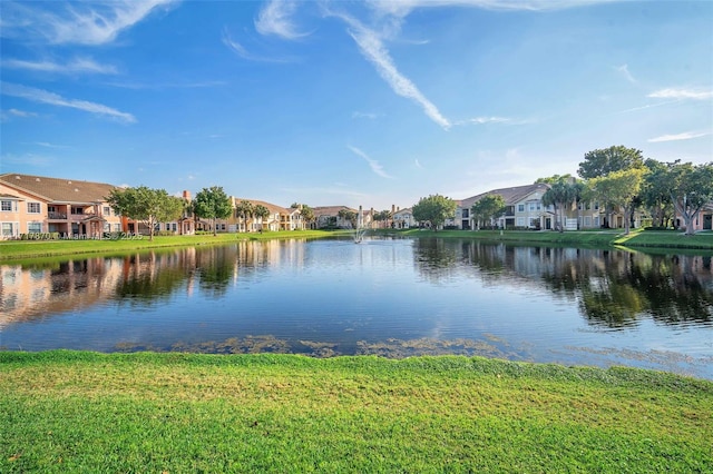 property view of water