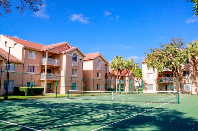 view of sport court