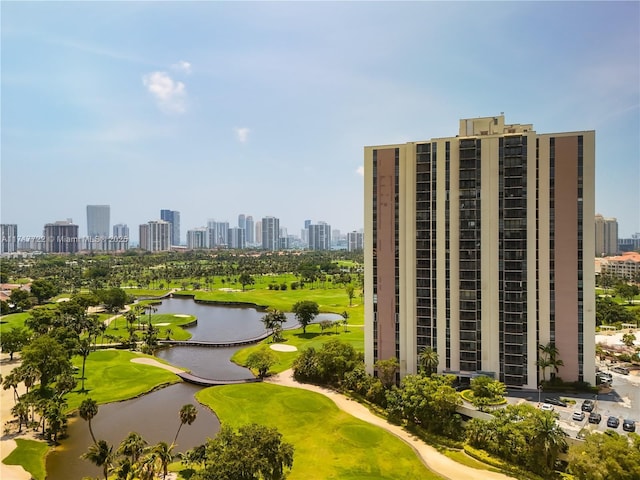 view of home's community featuring a water view