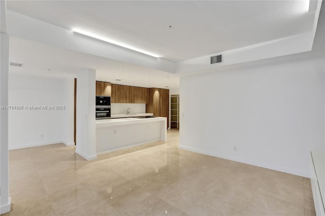 view of unfurnished living room