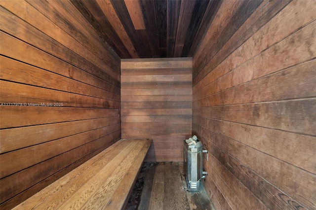 view of sauna / steam room