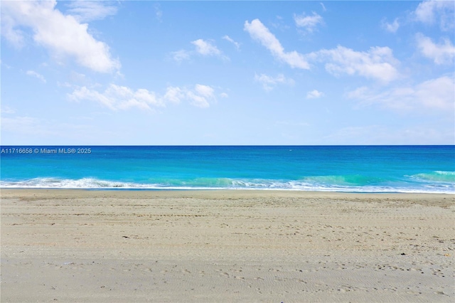 water view with a beach view