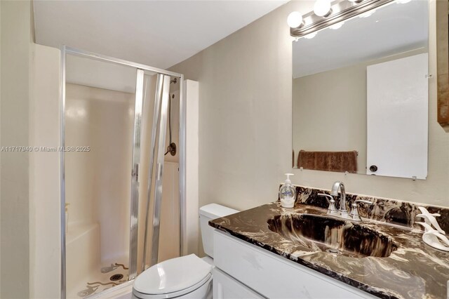 1402 NW 80th Ave Unit 410, Margate, FL 33063 - bathroom with vanity and a stall shower