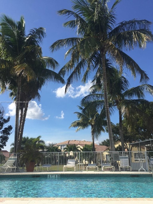 view of swimming pool