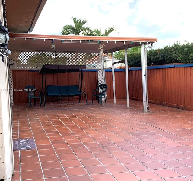 view of patio / terrace