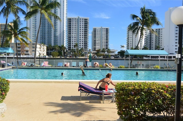 view of swimming pool