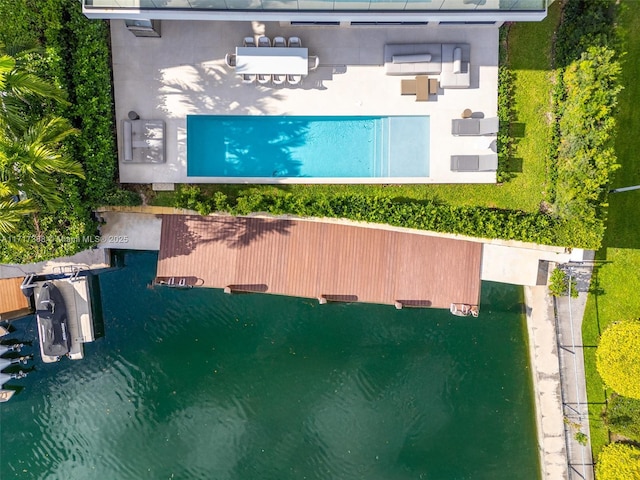drone / aerial view
