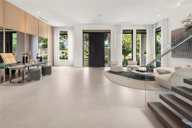view of community lobby