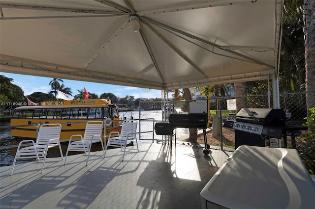 1000 SE 4th St Unit 312, Fort Lauderdale, FL 33301 - view of patio / terrace featuring grilling area