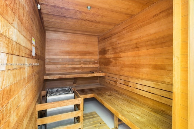 view of sauna / steam room