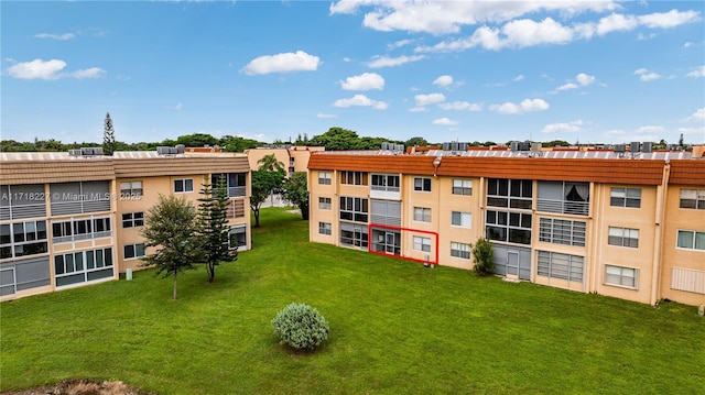 view of property featuring central AC