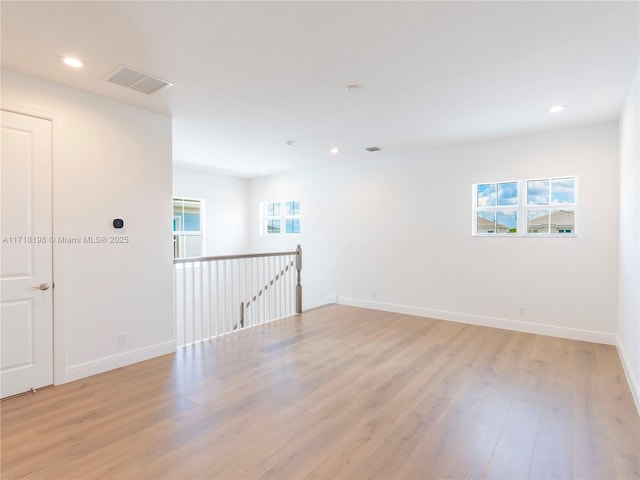 bedroom with light wood-type flooring