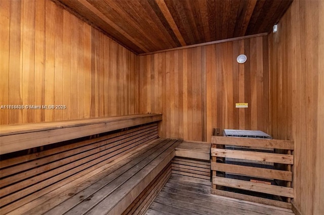 view of sauna / steam room