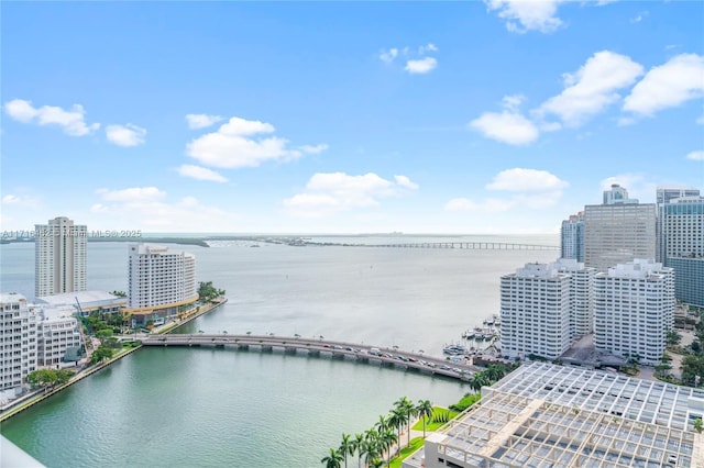 495 Brickell Ave Unit 2709, Miami, FL 33131 - property view of water