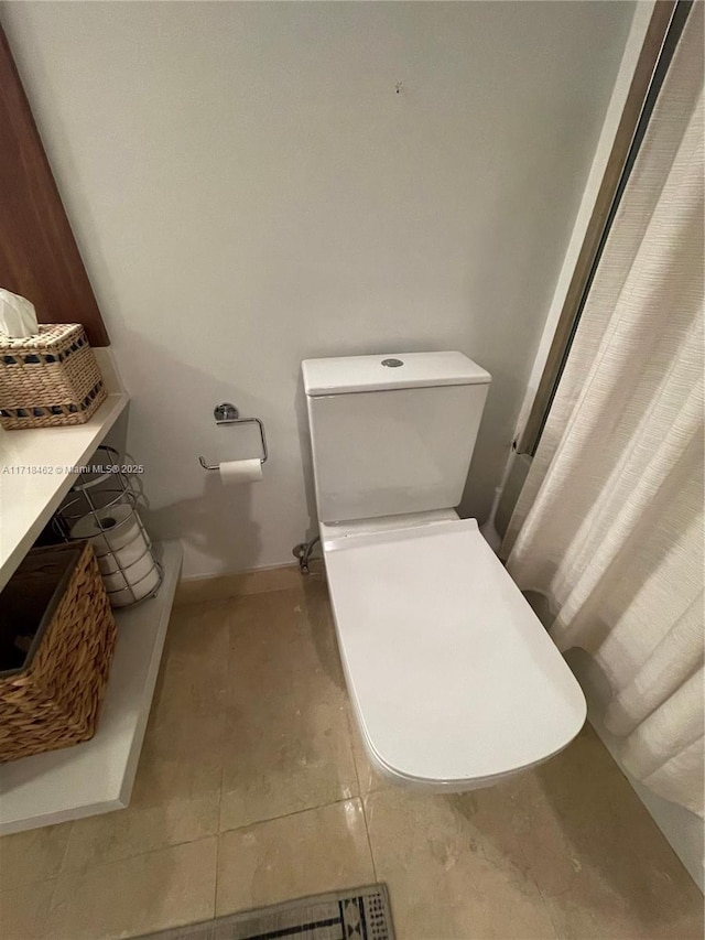 bathroom with toilet