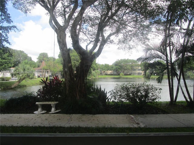 property view of water