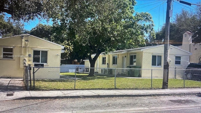 view of home's exterior featuring a yard