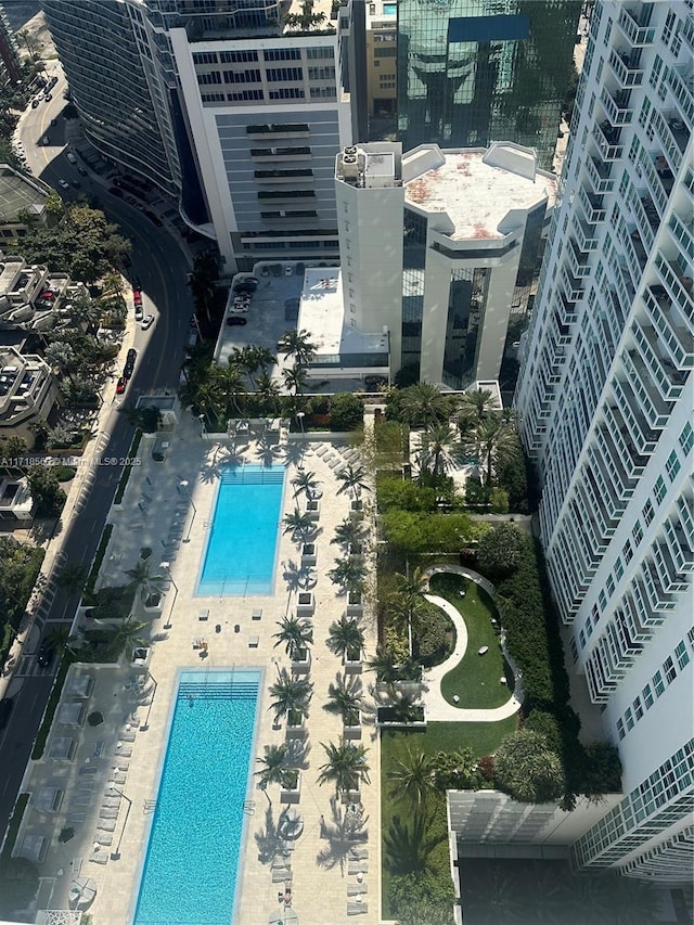 950 Brickell Bay Dr Unit 3505, Miami, FL 33131 - drone / aerial view