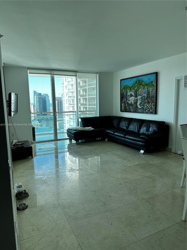 950 Brickell Bay Dr Unit 3505, Miami, FL 33131 - living area with floor to ceiling windows