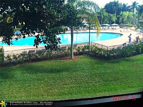 view of pool featuring a lawn