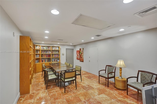 view of dining area