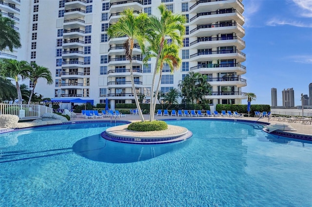 view of swimming pool