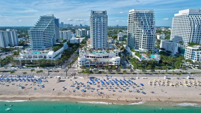 city view with a view of the beach and a water view