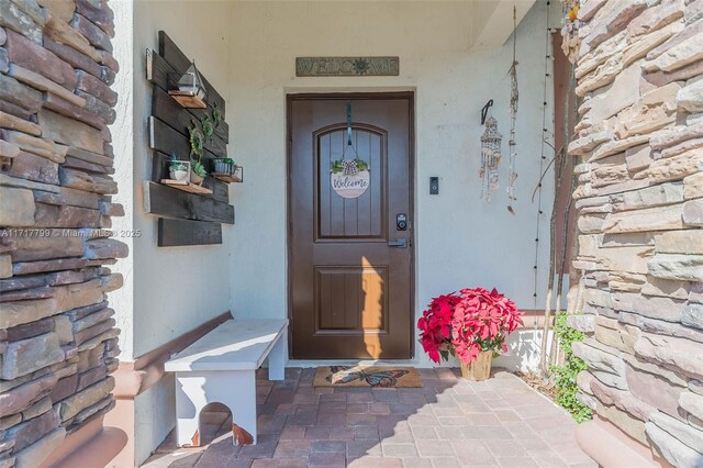 view of property entrance