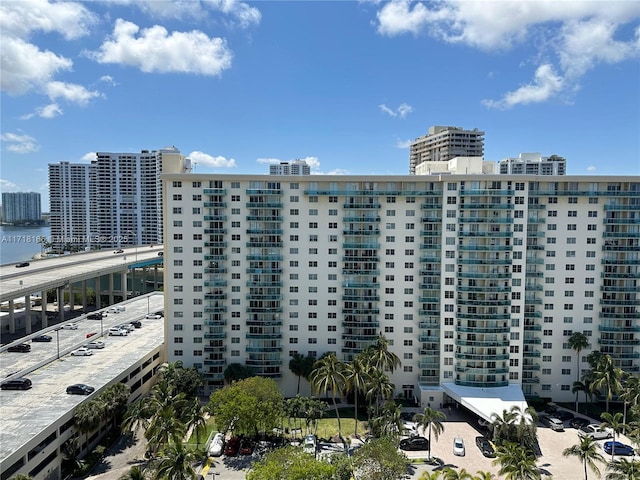 view of property featuring a water view