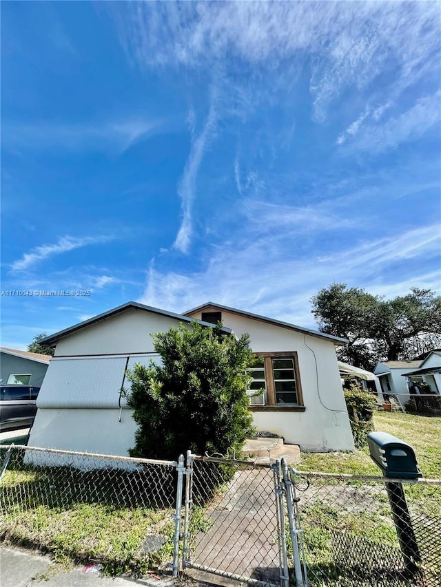 view of side of property