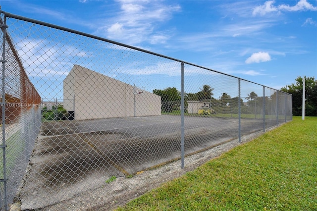 view of sport court