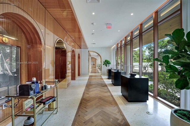 view of community lobby