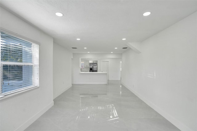 view of unfurnished living room