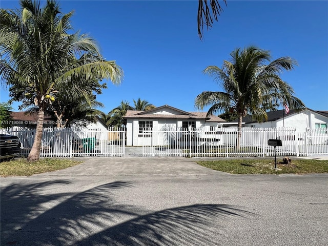 view of ranch-style house