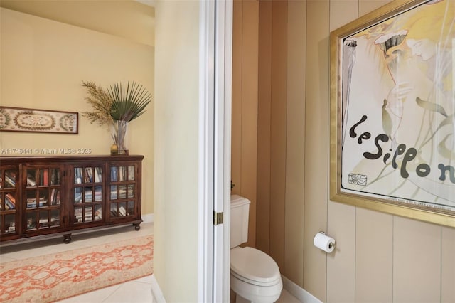 bathroom featuring tile patterned floors