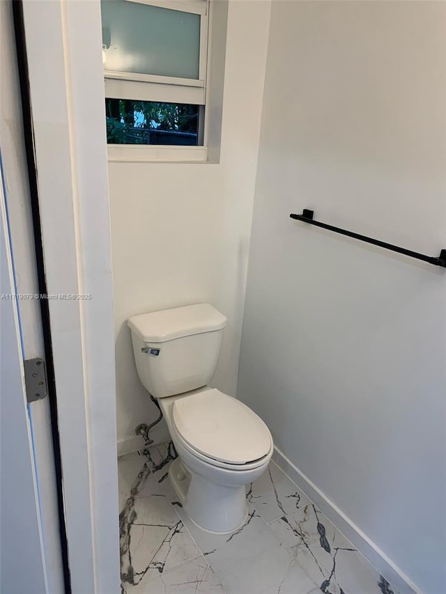 bathroom with toilet