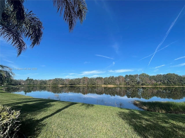 property view of water