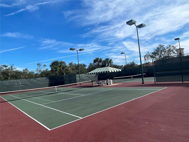 view of sport court featuring basketball court