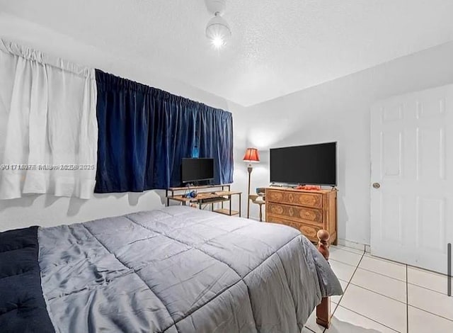 view of tiled bedroom