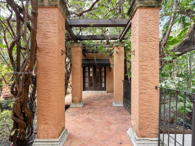 view of patio