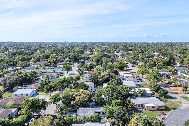 aerial view