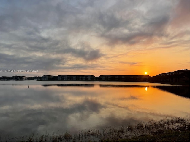 property view of water